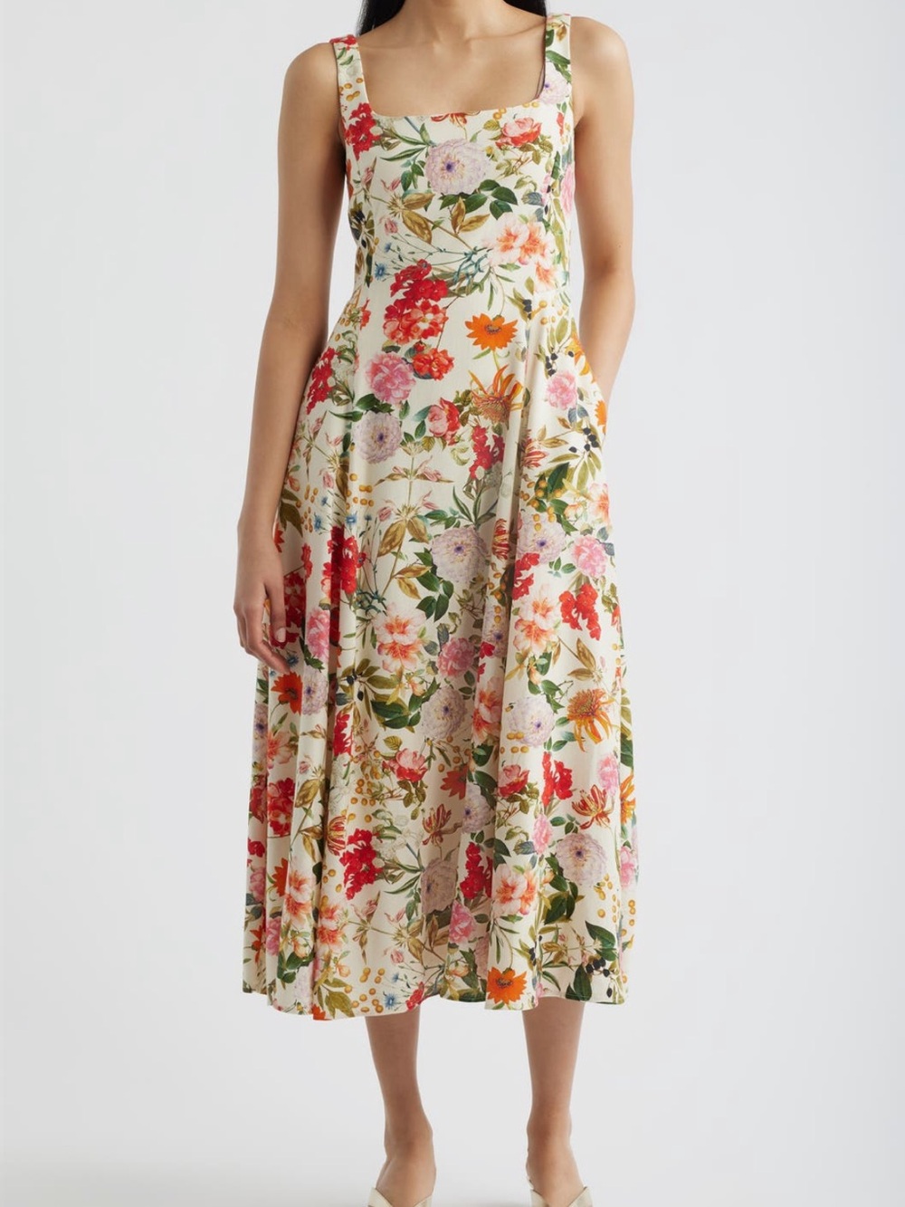 Julia Jordan Floral Midi Sundress